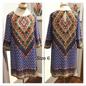 Boho Mini Slip Dress Size M